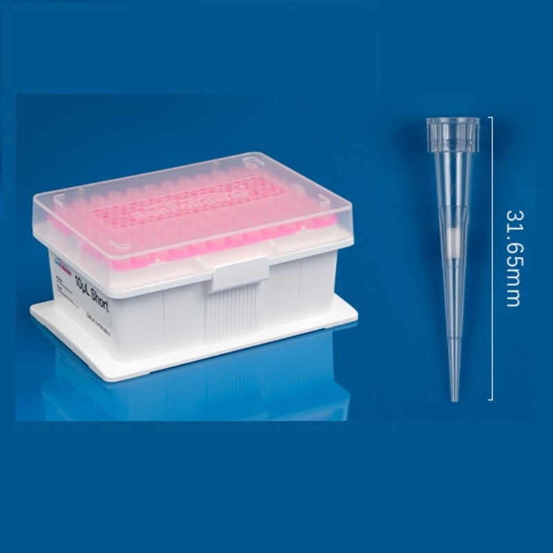 Наконечники ПЛР в штативі, GENFOLLOWER, фільтр, стерил., 10 мкл, E-FTR10S-S